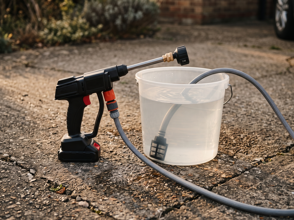 Draws water from any bucket