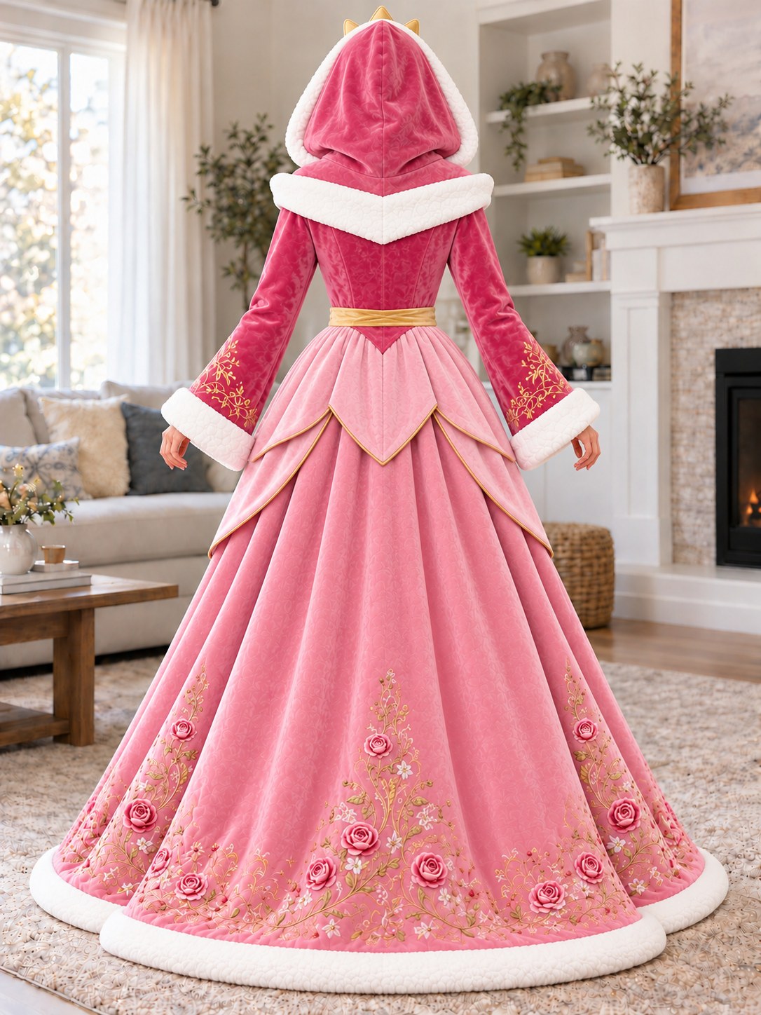 Sleeping Beauty heated robe