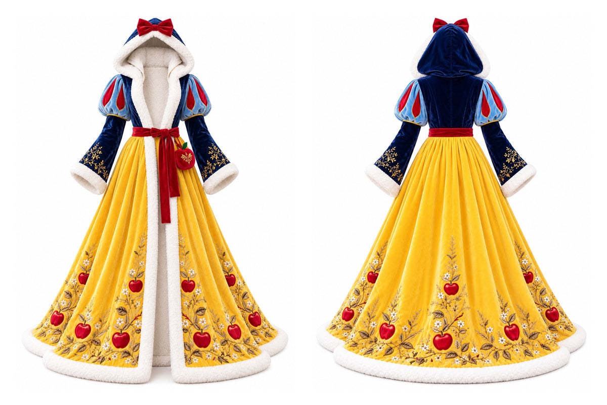 Snow White heated robe