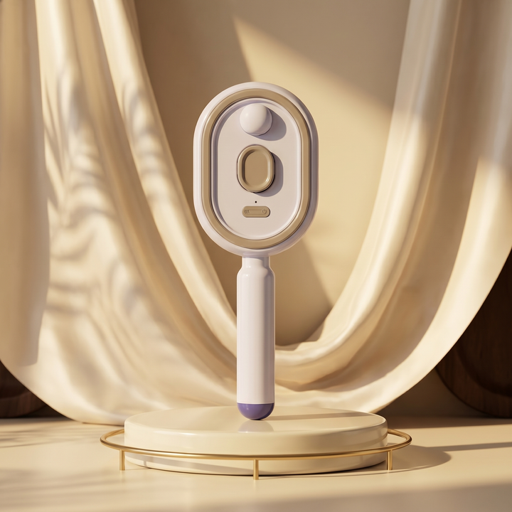 Oluxa Mist Brush — Self-Cleaning Air-Cushion Hair Brush
