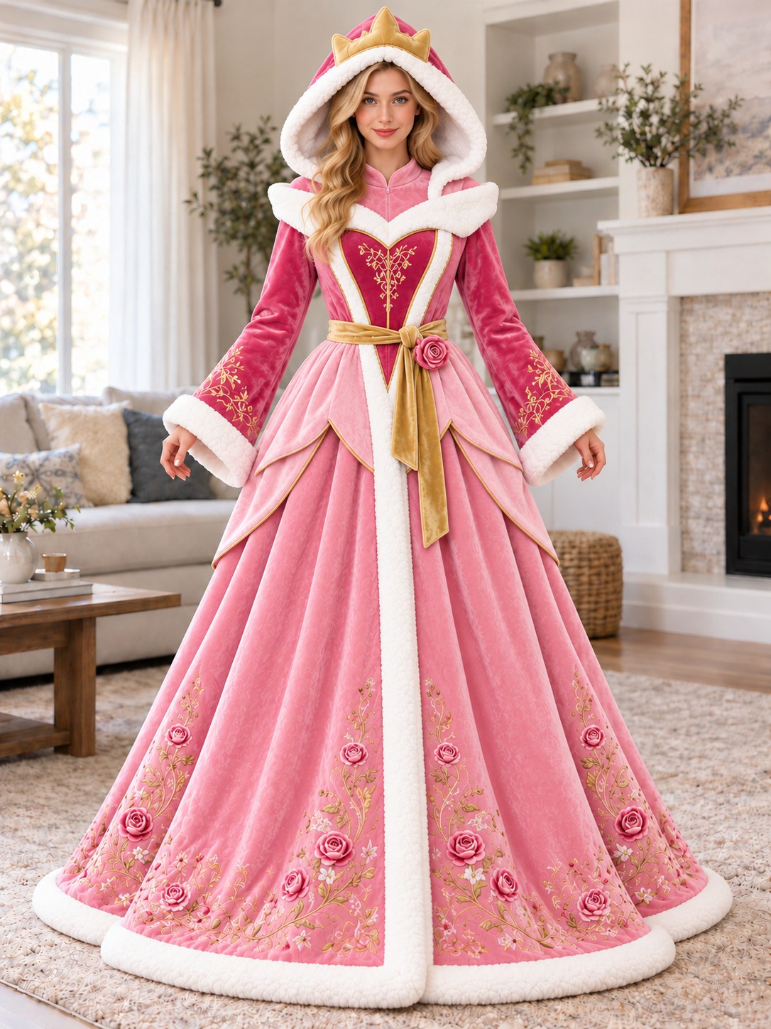 Sleeping Beauty heated robe