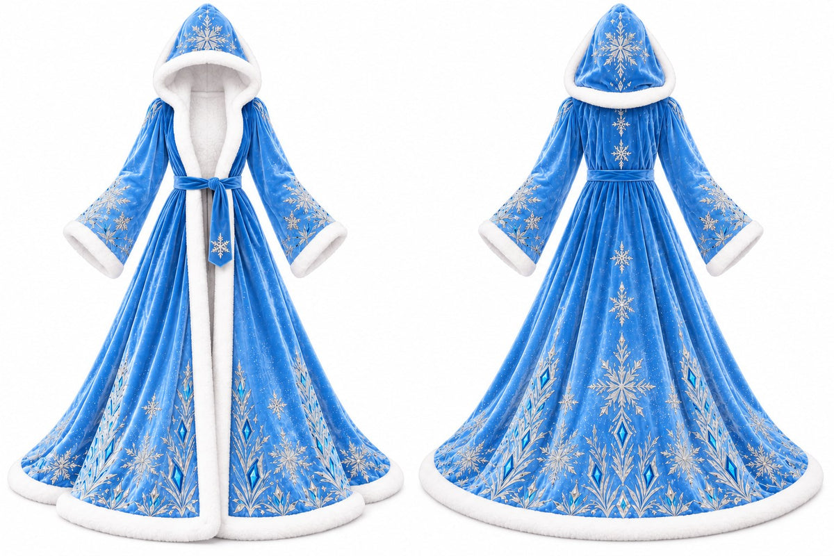 Snow Queen heated robe
